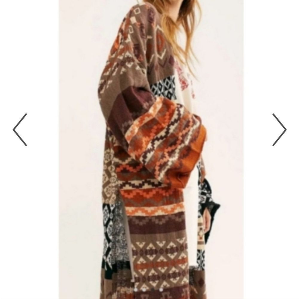 Free People Landmarks Aztec Cardigan - Picture 4 of 4
